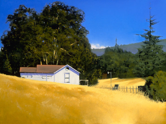 The Eucalyptus Grove, Carol Satriani, Oil on Canvas, 30 in. x 40 in., 2005 The Eucalyptus Grove, Carol Satriani, Oil on Canvas, 30 in. x 40 in., 2005